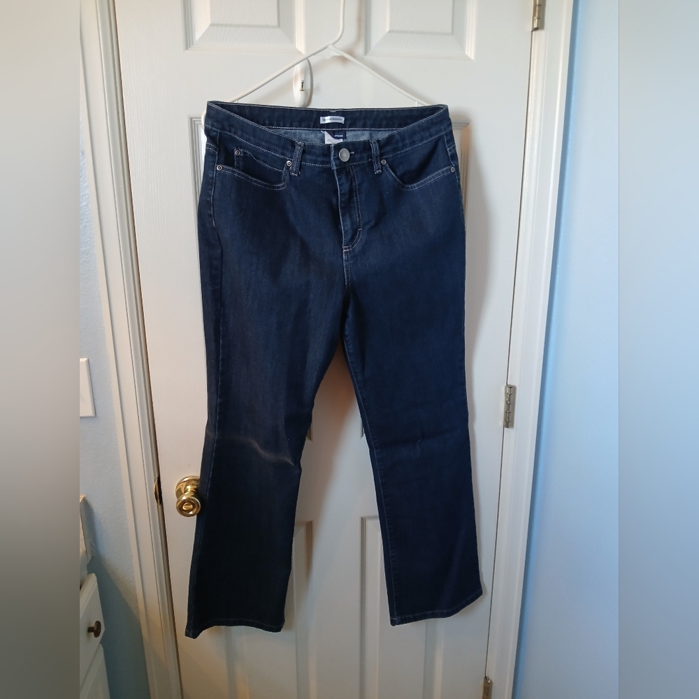 Basic Editions Dark Indigo Boot Cut Jeans